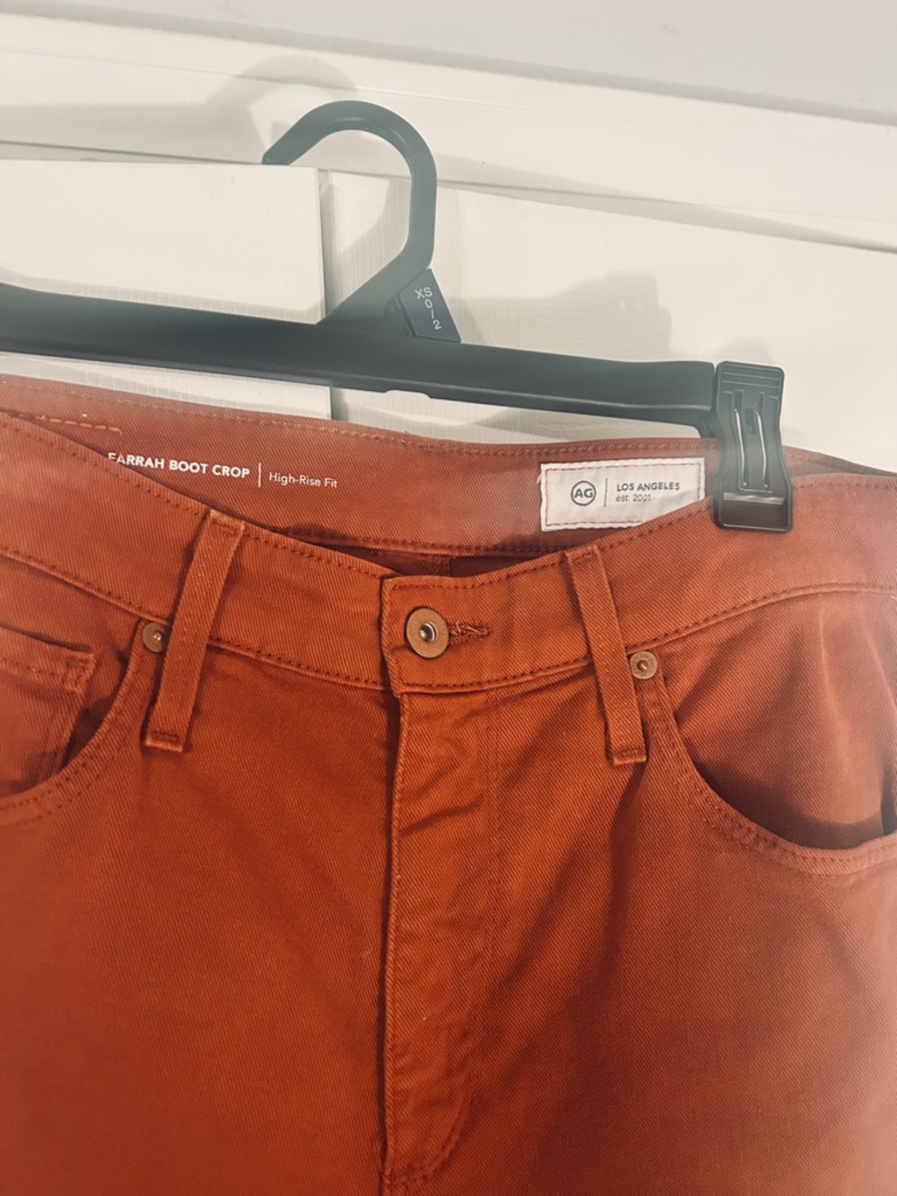 Ag Adriano Goldschmied Burnt Orange Jacket